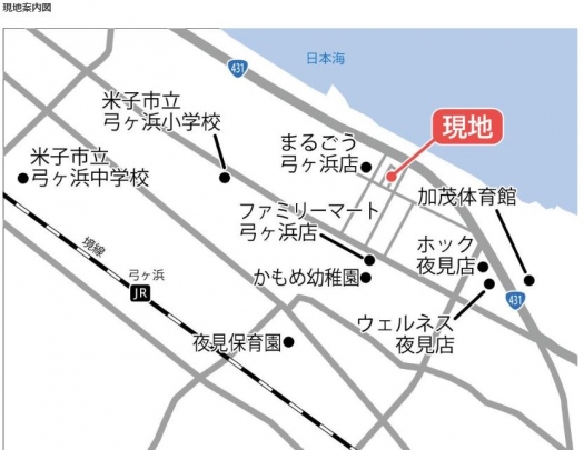 夜見4号案内図